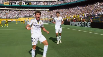 Nochmals ist Real Madrid Tor