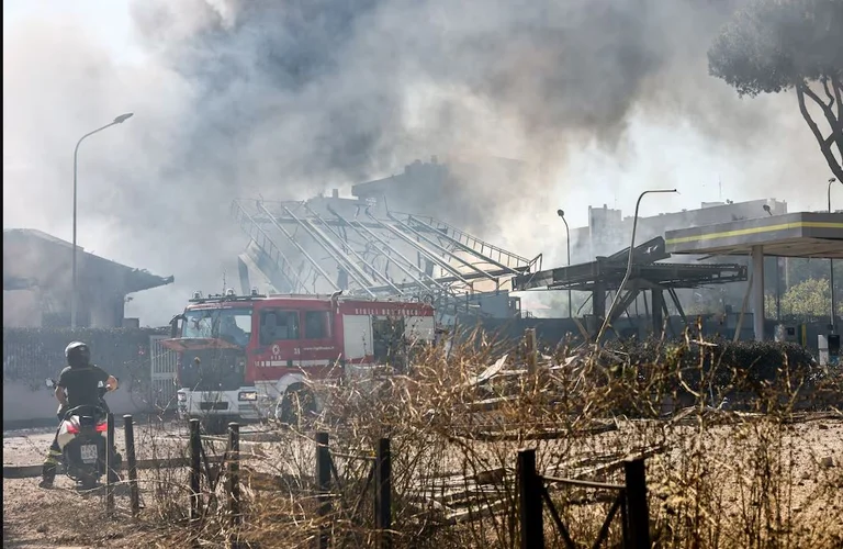 45 Blessé par l'explosion d'une pompe à Rome