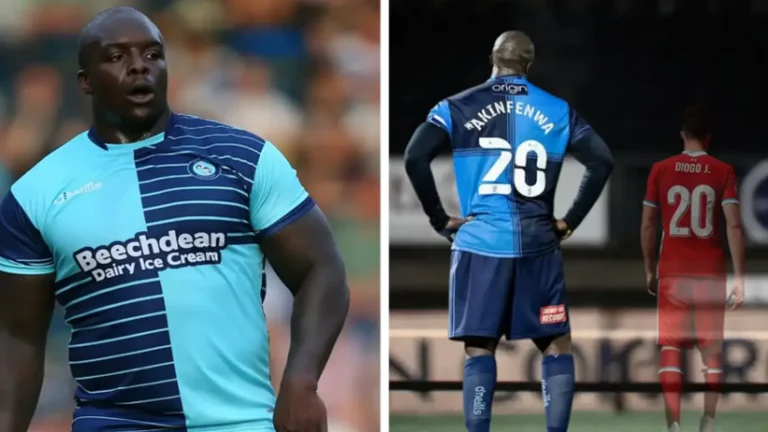 Très, très étrange”, Adabayo Akinfenwa fait face à de vives critiques sur ce que Diogo Jotan a écrit