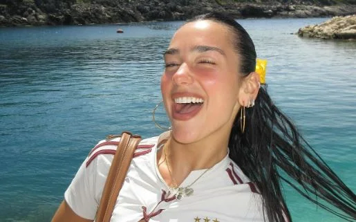 I want Lipa and her fiancé, taste the Italian sun: A view of their vacation