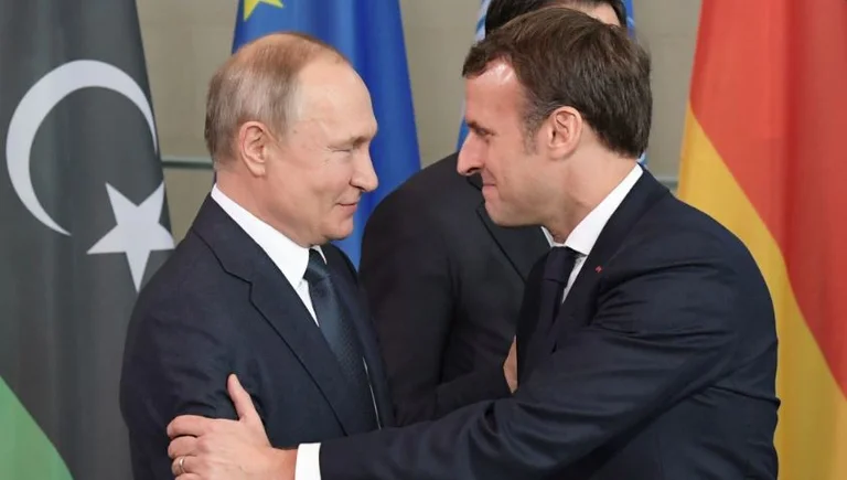 Putin in conversation with Macron: War in Ukraine causes the West