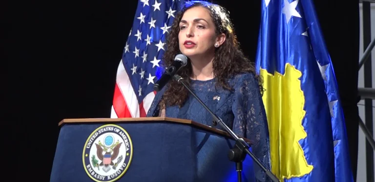 Osmani: Cada capítulo de la República de Kosovo lleva sello estadounidense