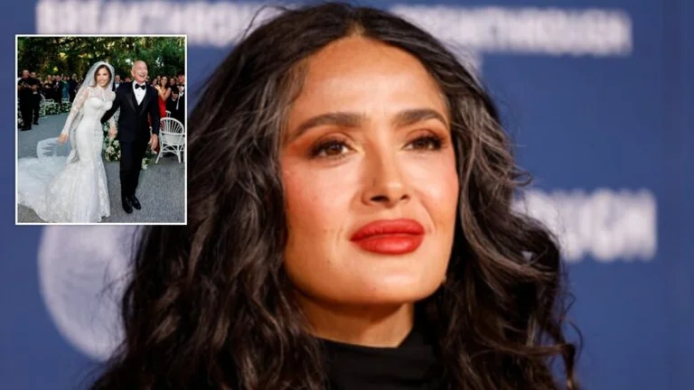 Salma Hayek missed Jeff Bezo's wedding, has a reason