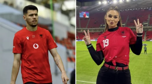 Vesha geht nicht zurück, veröffentlicht das Bild von ihrem Freund Fußball