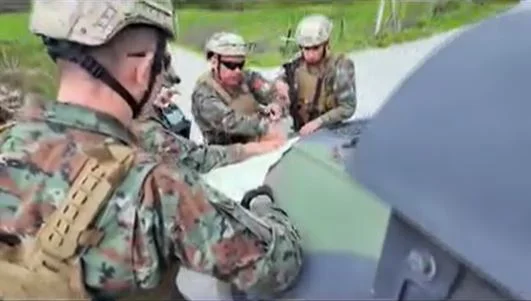 Macedonian soldiers under KFOR continue patrols for stability in Pec
