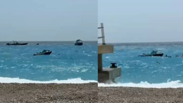 Tempo in Albania, mare annegamento rischio, polizia di frontiera appello ai turisti