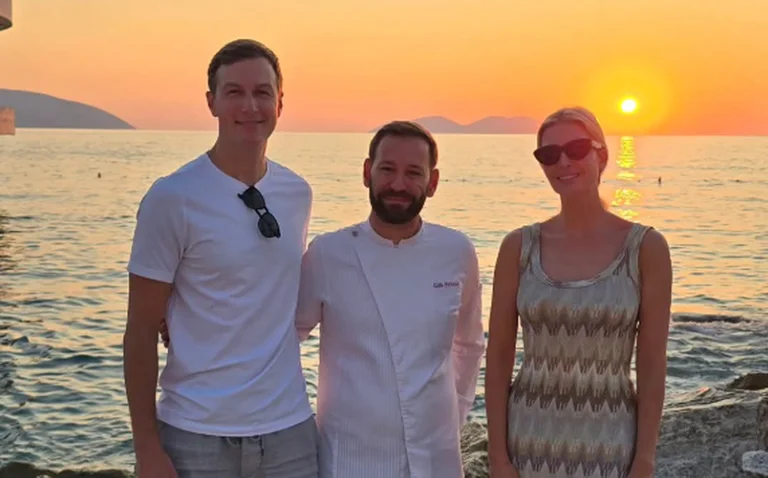 Saban-Projekt, Tochter von Präsident Trump und Jared Kouchner bei Vlora