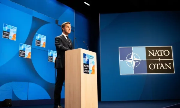 Rutte: KFOR ist weiterhin in Kosovo, wie NATO, und als EU sind wir sehr in der Region eingebunden