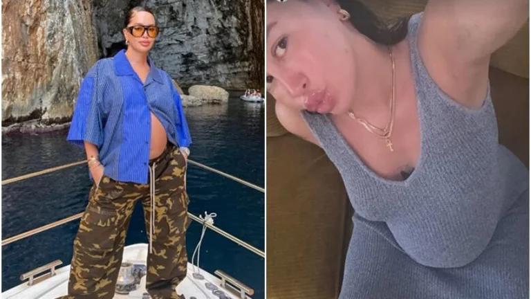 Dafina Zeqiri silences the voices, says he is not yet born