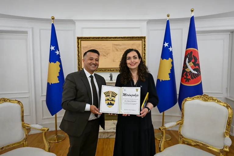 Le Président Osmani souhaite la Journée de la communauté égyptienne au Kosovo