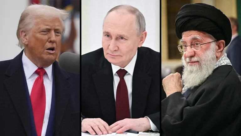 Khamenei sends Iranian top diplomat to Moscow to seek help from Putin