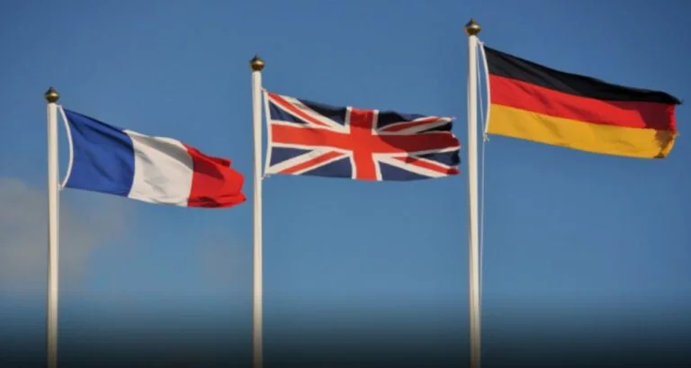 Francia, Alemania, Gran Bretaña apela a Irán por contenido