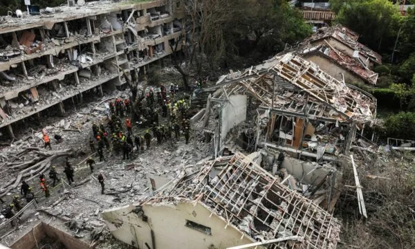“Large scale destruction” on Tel Aviv following Iran's attack with rockets this morning