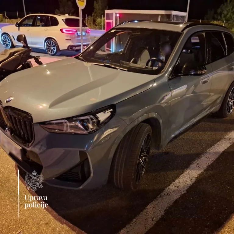 Ulcinj: Voitures de luxe confisquées par Interpol Belgique