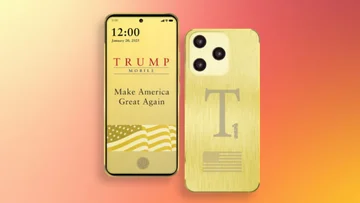 The Trump family introduces T1 gold phone