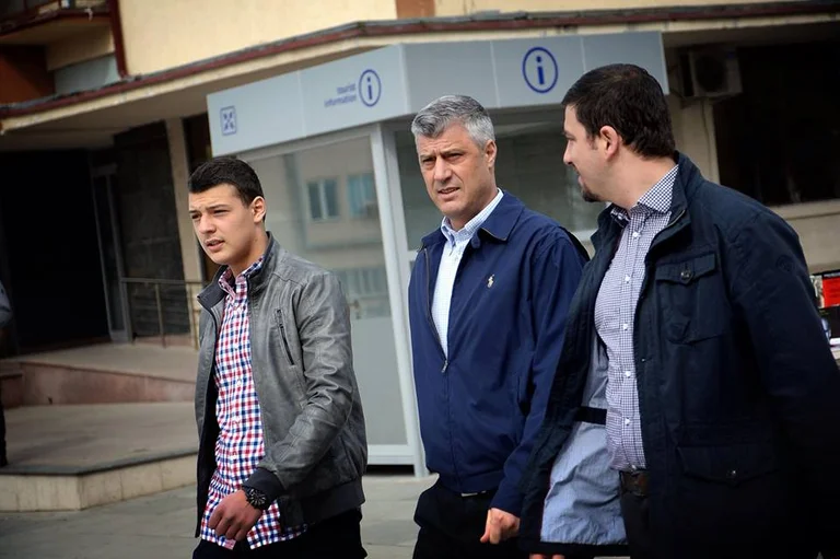Hashim Thaci's son backs Memli Krasniqi even for a term as chairman PDK, says big words about it