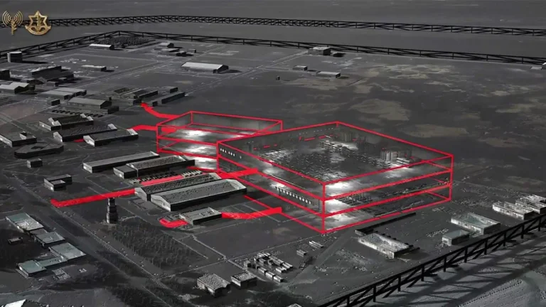 Le forze israeliane pubblicano immagini 3D: il più grande impianto di arricchimento dell'uranio dell'Iran