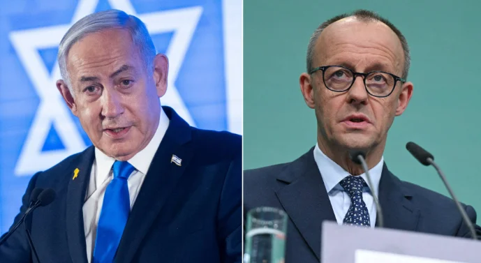 Le chancelier allemand a parlé à Netanyah le matin où l'Iran a été attaqué