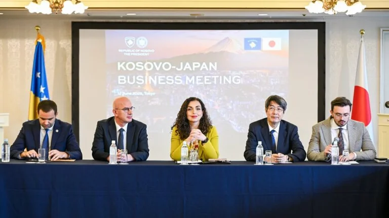 Osmani: potenziale di approfondimento della cooperazione economica del Kosovo comprovata - Giappone
