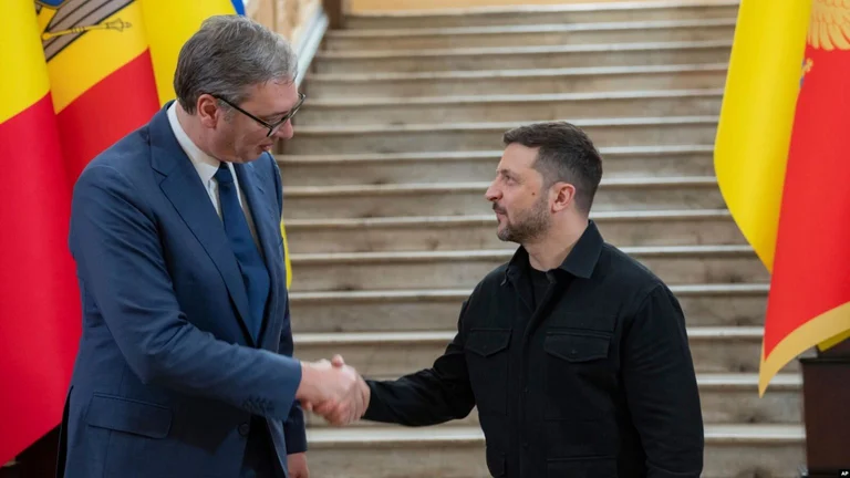 Vuciq at summit in Ukraine refuses to sign declaration condemning Russian aggression