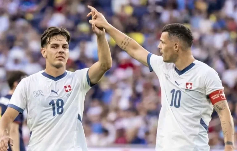 Switzerland begins violently with the Jaka Yasar double in the midfield