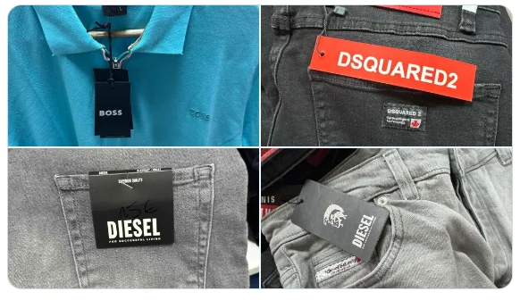 Kosovo customs seized 400 textile articles in Gjilan, allegedly counterfeited known trade brands