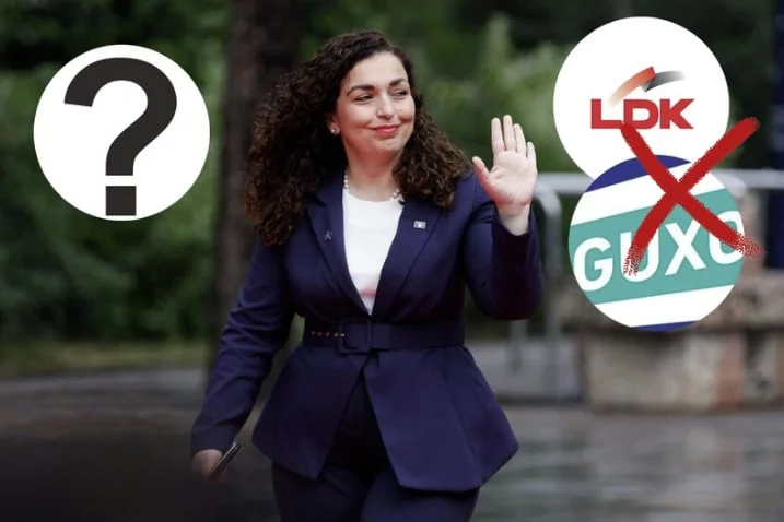L'atto deliberato di Vjosa Osman si sta preparando per l'istituzione di un partito politico?