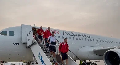 Albanian National Reaches Riga for Latvia match