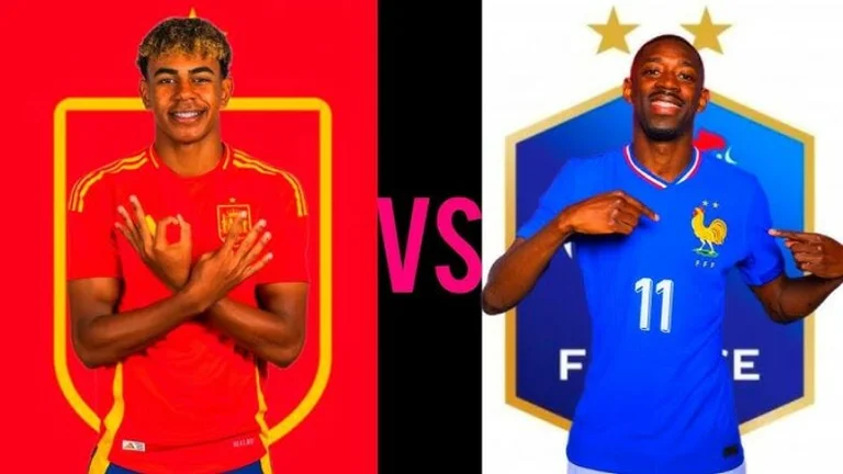 Offizielle Formationen: Spanien und Frankreich Start mit der besten Verfügbar