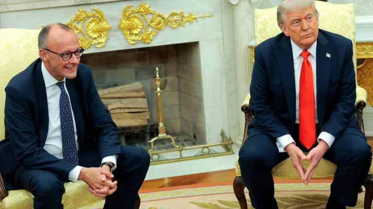 Merz from the White House: Trump is the key person to end the war in Ukraine
