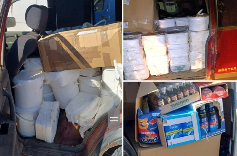 Se impide un caso más de contrabando de mercancías