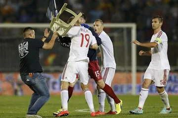 Tickets für Albanien Spiel Serbien zirkulieren auf schwarzem Markt