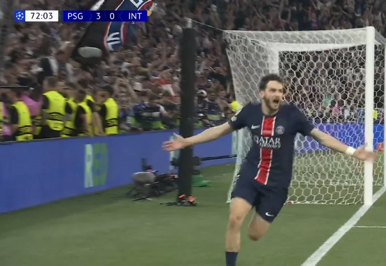 PSG segna il quarto gol per Inter
