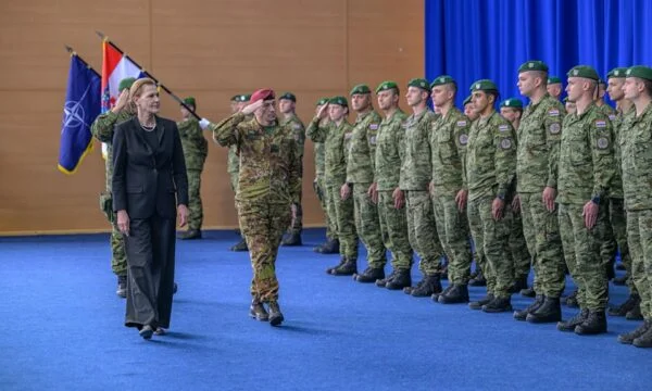 Festa di Stato della Croazia, cerimonia organizzata in KFOR con ambasciatore croato