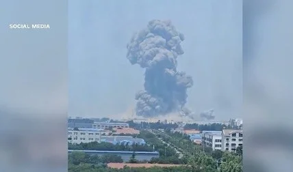 Potente esplosione in un impianto chimico in Cina: cinque morti e sei dispersi
