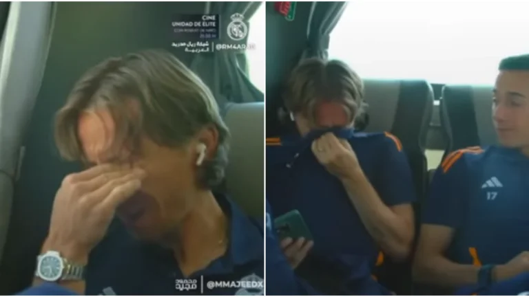 Escenas insondables de la llegada de Modric a Bernabeu
