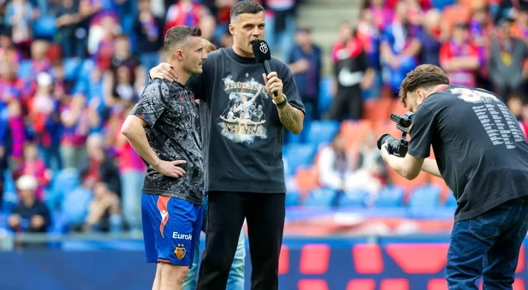 Granit Jaka hace una gran promesa a los fans de Basilea: One Jaka se va, pero el otro estará aquí pronto!