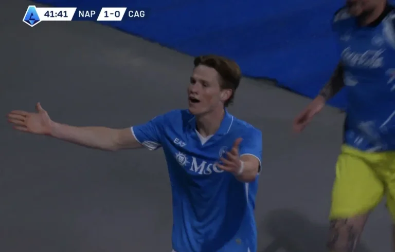Superplay di McTominay, Napoli vicino al titolo