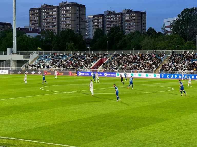 Pristina '% Lapi, ends first part, has no goals at '%Fadil Vokrri