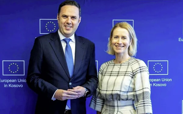 Abdixhiku for the meeting with Kaya Callas: I announced the political crisis in the country, the idea of transitional government