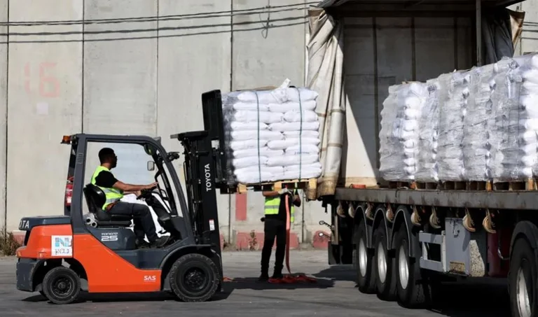 90 camion di soccorso entrano a Gaza dopo 11 settimane di blocco, UN: Insufficiente · Global Voices