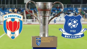 Pristina Llapi, offizielle Cup-Finale Formationen