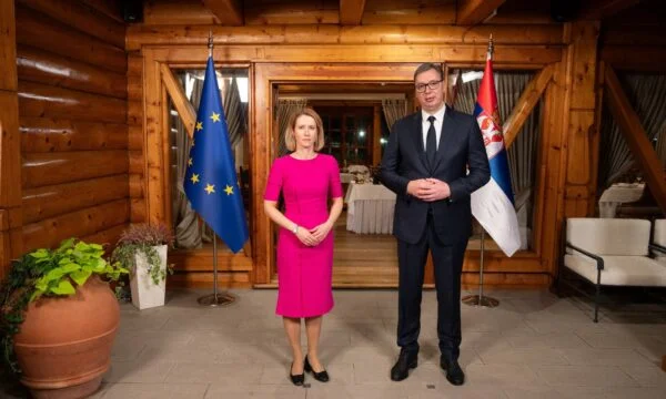 Kallas: Il mio messaggio era chiaro, la Serbia deve chiarire il suo orientamento strategico