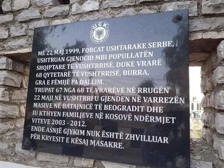 Haradinaj erinnert an Dubrava, Vushtrri Massaker