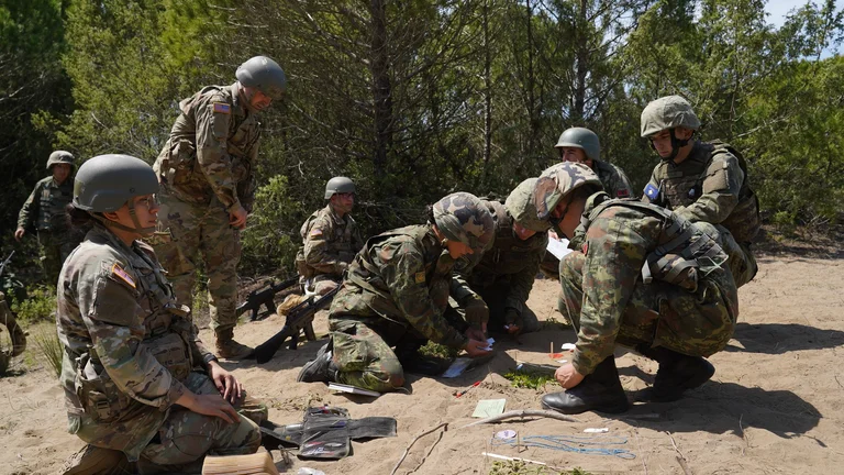 KSF Cadets Teil des Trainings “Eagle Strike 2025” in Albanien
