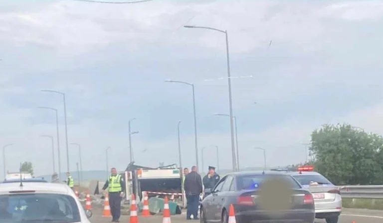 The heavy accident on the way out of the highway, the ministry calls on to avoid the “Veternik” in Fushe-Kosovo