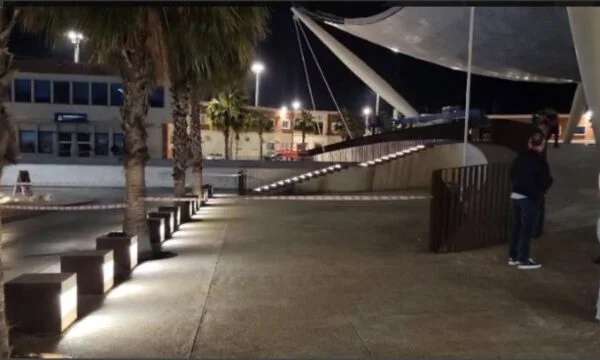 The explosion found in Durres, Garden forces perform the explosion