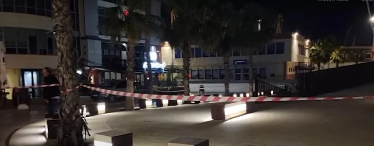 Bomb alert in Durres, Polizei umgibt die Gegend