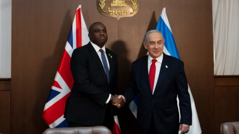 Großbritannien setzt Handelsgespräche mit Israel aus