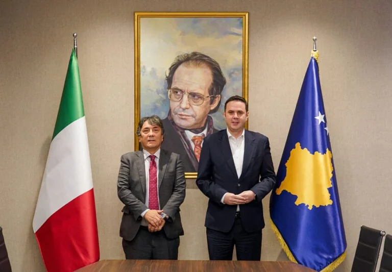 Abdixhiku hosts El nuevo embajador de Italia subraya la necesidad de una solución política con el gobierno tanzial